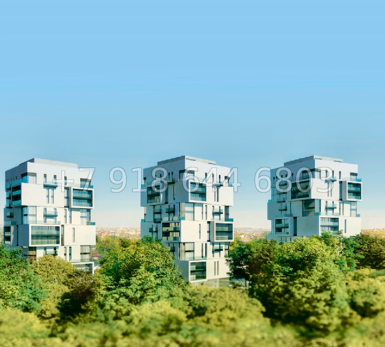 № 24 ю. Единственный и первый ЖК в Симферополе с бассейном дом - миниатюра 5