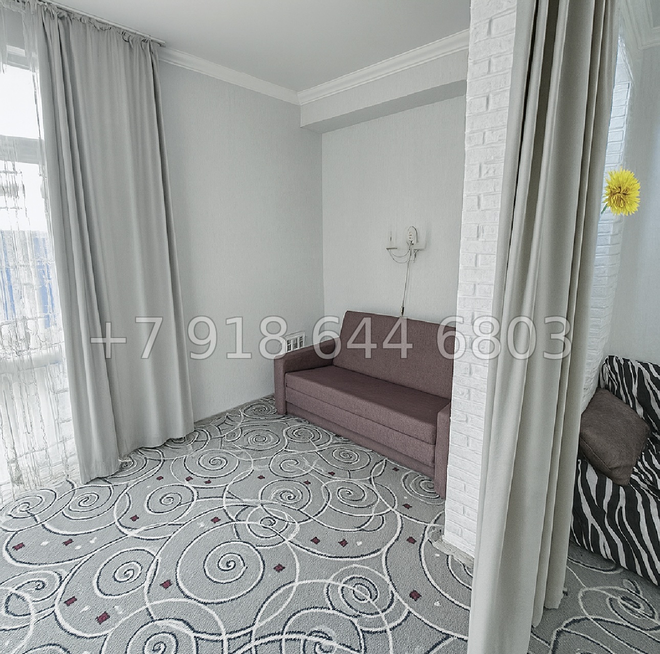 № 254 р. Трёхкомнатная квартира у моря в Сочи  - миниатюра 7