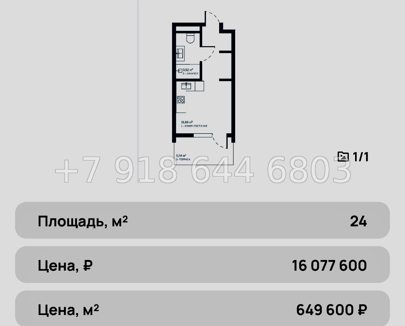 № 13 ю. АК Птица апартаменты которые растут постоянно в цене - миниатюра 36