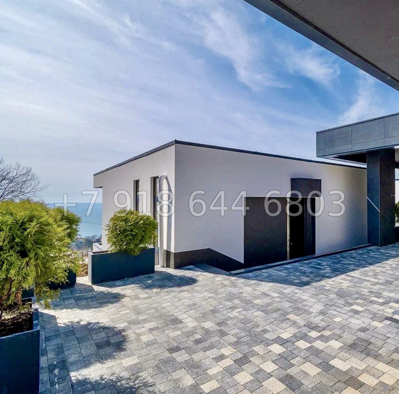 № 18 В. Два роскошных дома с бассейном и с прямым видом на море в Сочи  - миниатюра 32