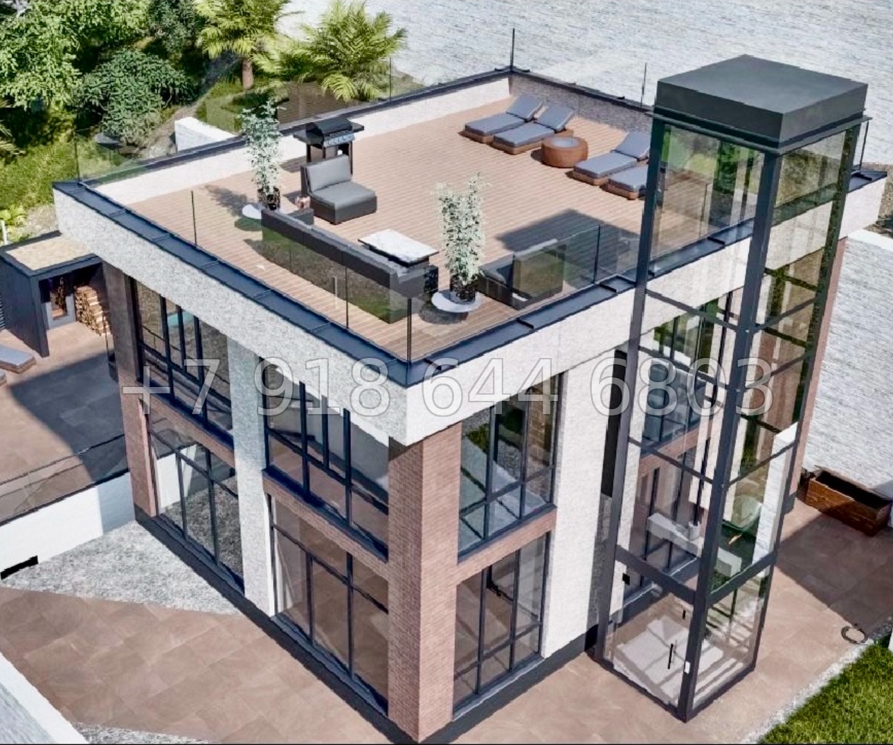 № 190 Б. Дом в Сочи с красивым видом - миниатюра 9