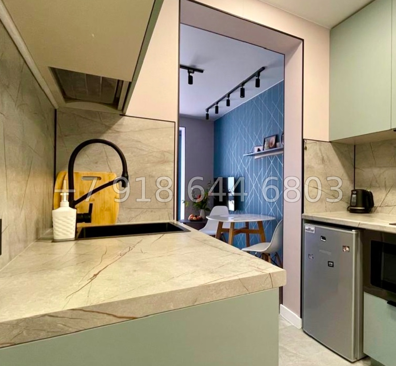 № 4и. Квартира с красивым ремонтом и видом на горы - миниатюра 12