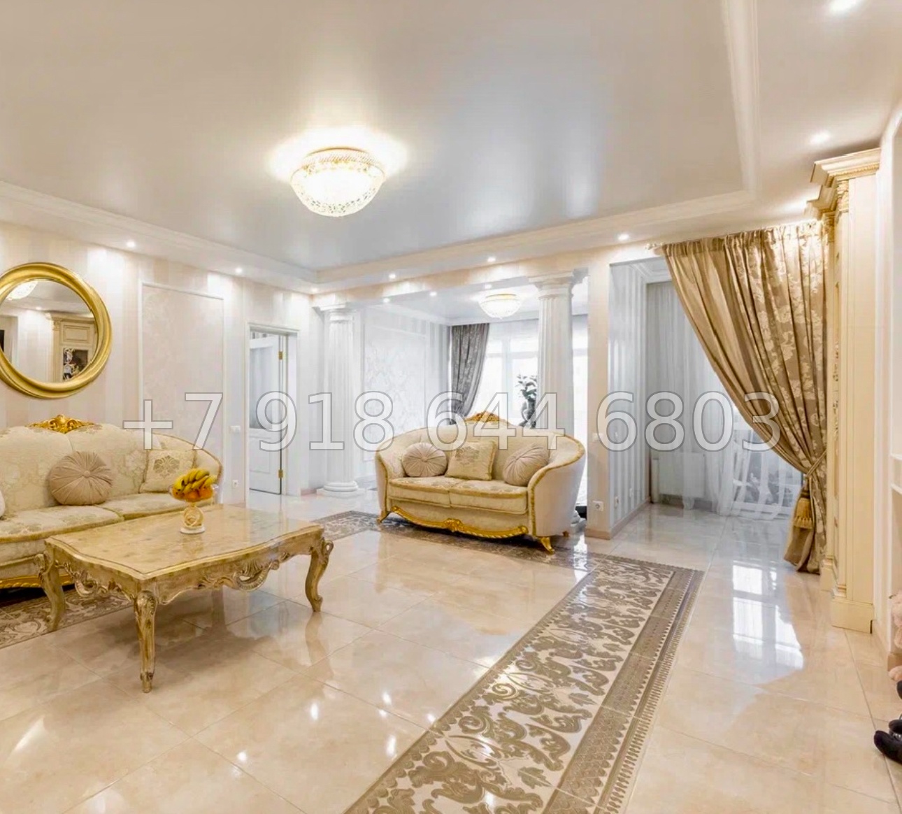 № 34е. Квартира с необычным ремонтом в центре города Сочи ЖК Парк Горького  - миниатюра 15