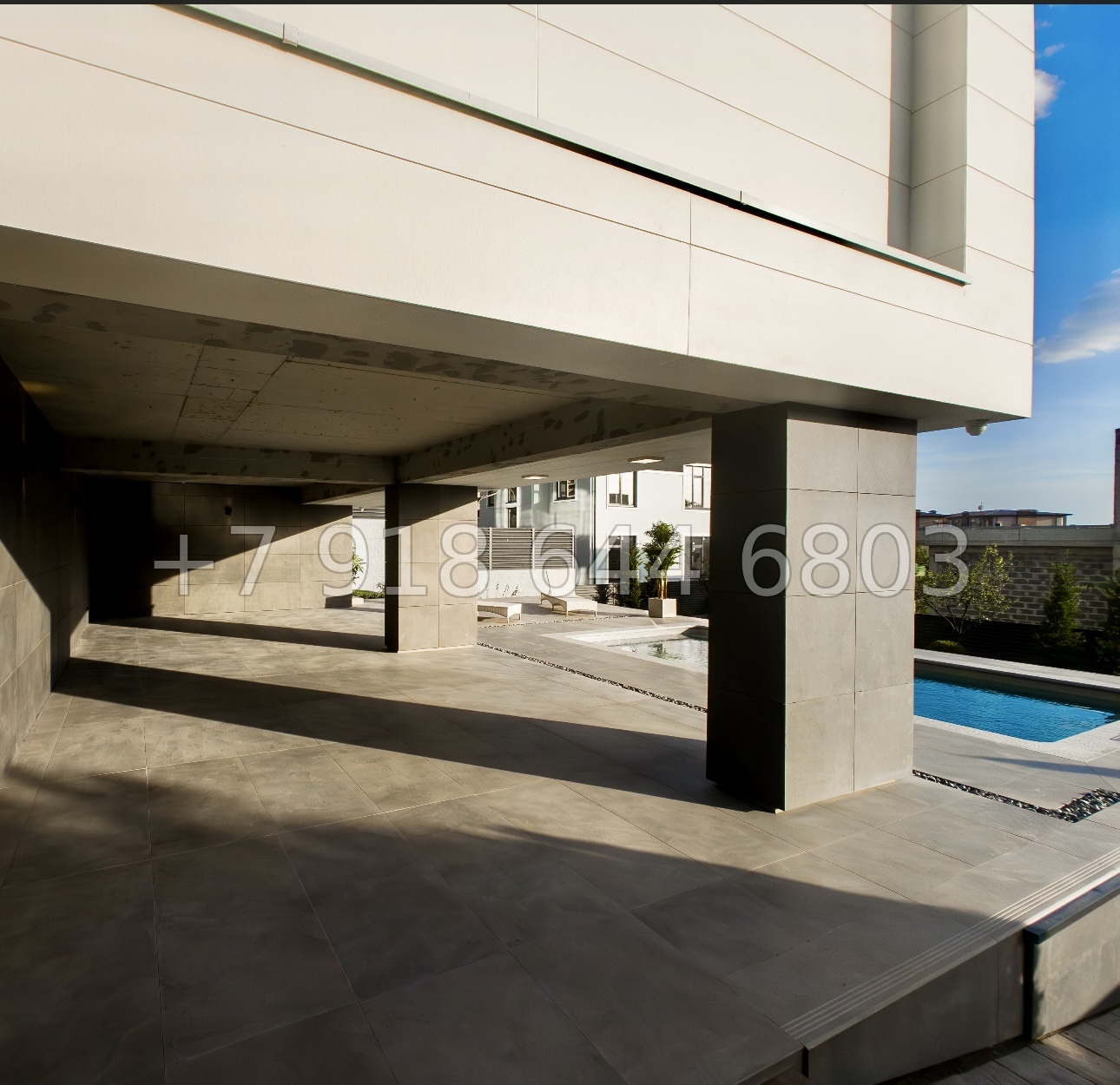 № 28 м. Современный дом с бассейном в Адлере  - миниатюра 9