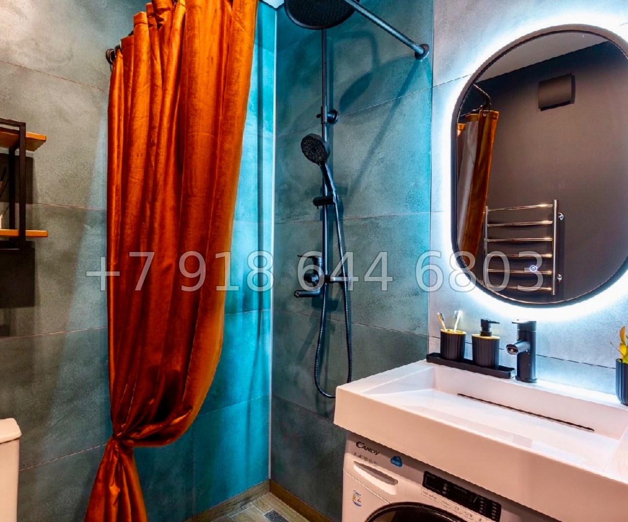 № 126 р. Квартира с лучшим ремонтом в ЖК Сочи Парке - миниатюра 9