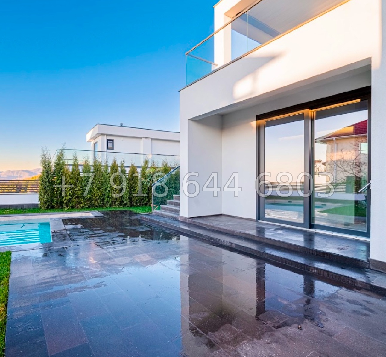 № 48 м. Три коттеджа с бассейном и с видом на море в Сочи  - миниатюра 4