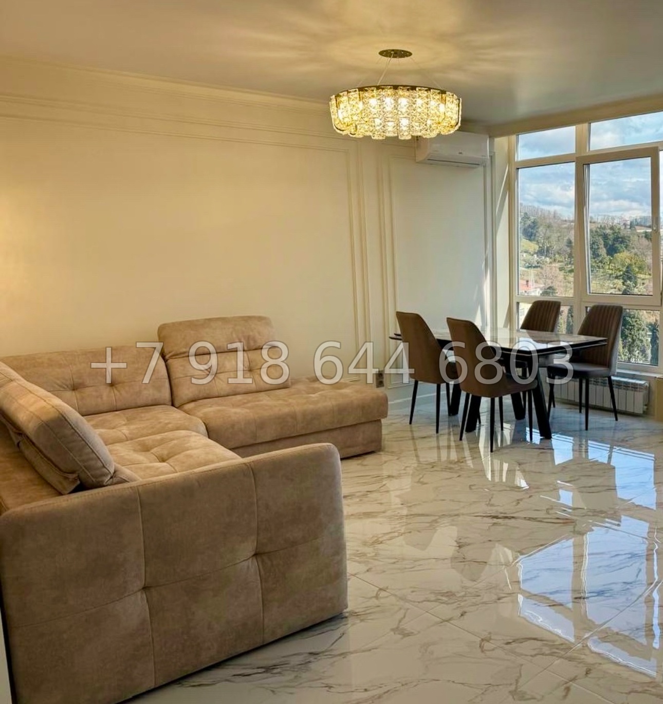 № 13 е. Роскошная квартира в центре города Сочи ЖК Москва - миниатюра 13