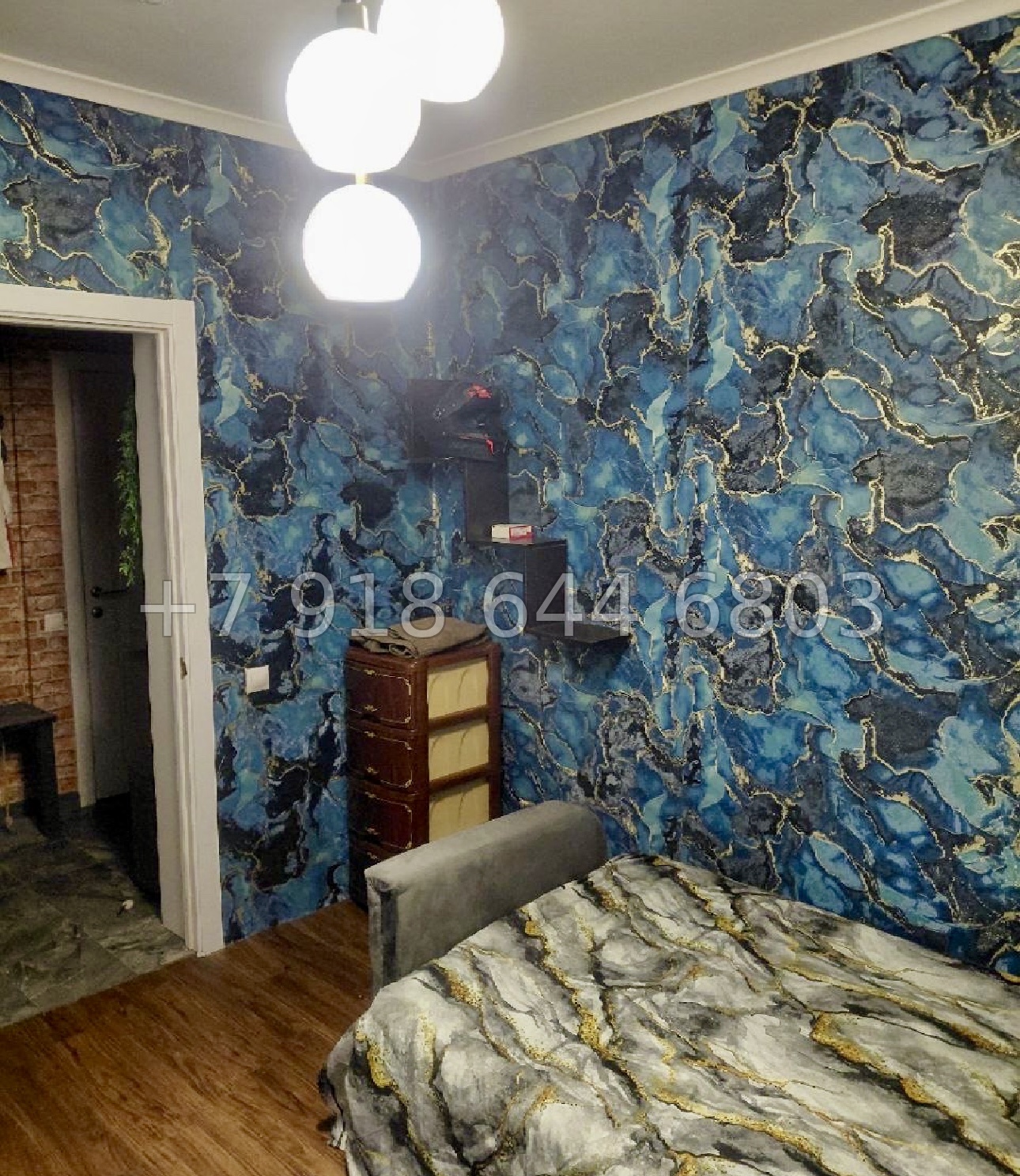 № 52р. Квартира двухкомнатная в новом доме с ремонтом и мебелью  - миниатюра 9