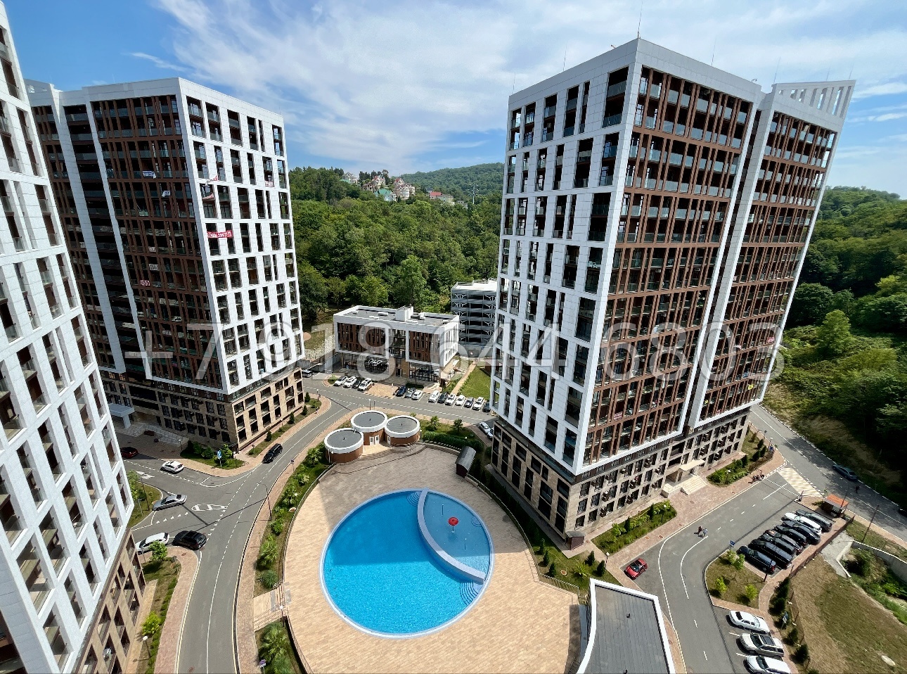 № 86 п. Квартира в доме Бизнес класса ЖК Аллея Парк Дагомыс - миниатюра 24