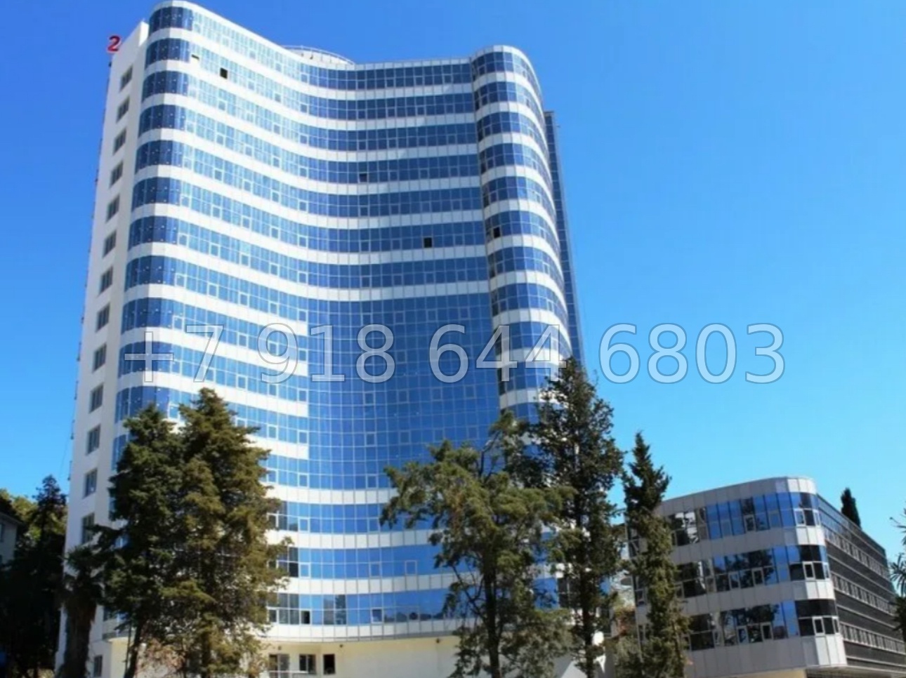 № 72 ш. ЖК Московия четырехкомнатные  апартаменты в центре города Сочи  - миниатюра 12