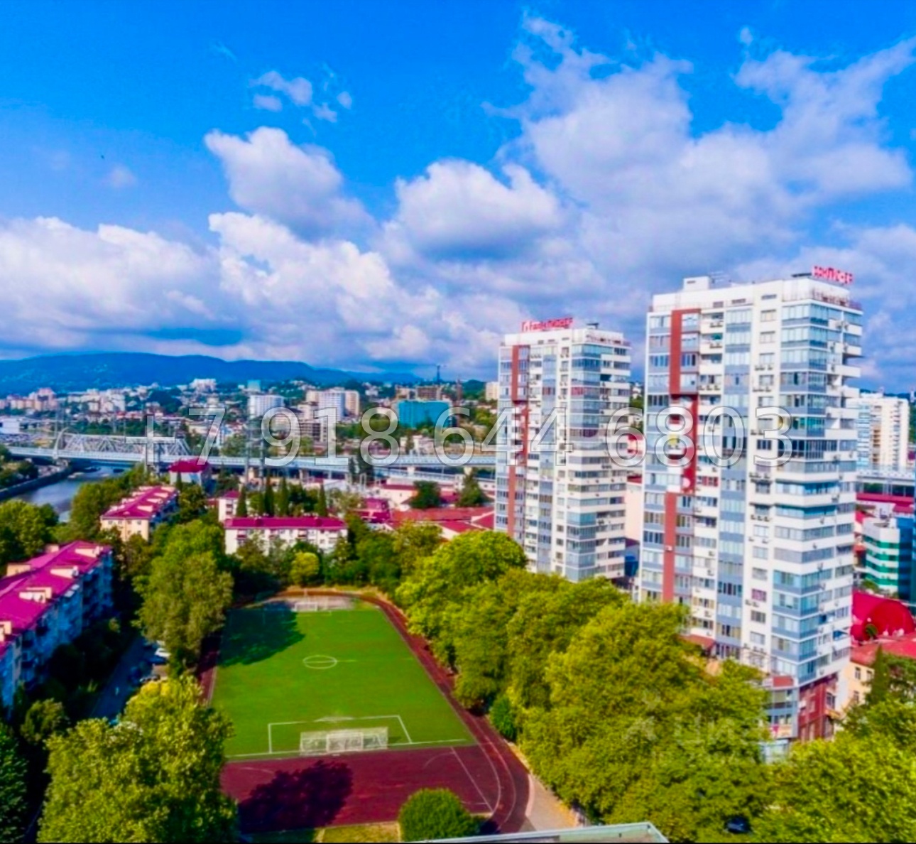 № 567 р. Трёхкомнатная Квартира в центре города Сочи  - миниатюра 23