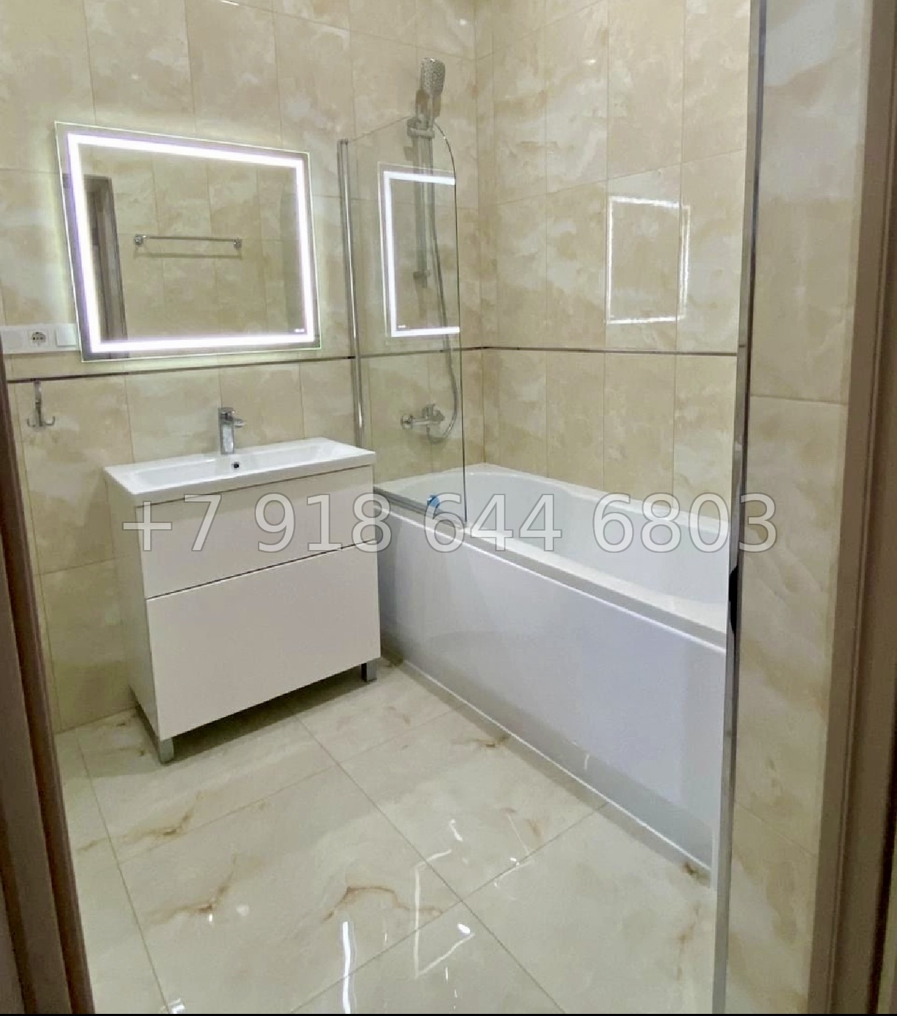 № 16 г. До моря 150 метров. Большая квартира в Ялте. Хороший ремонт  - миниатюра 11