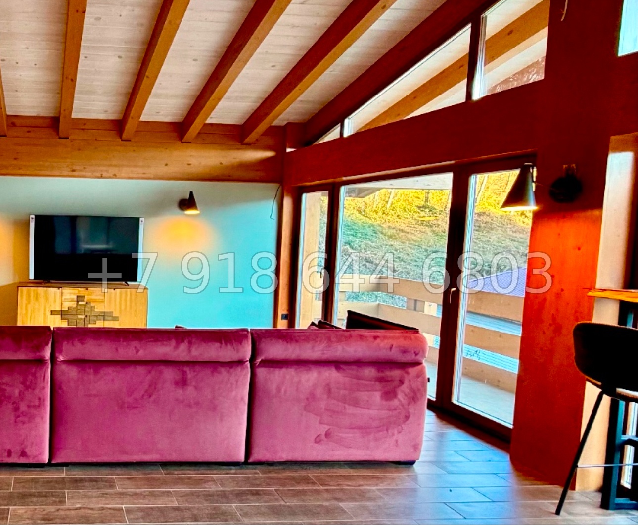 № 37 м. Дом на Красной Поляне с бассейном  - миниатюра 17