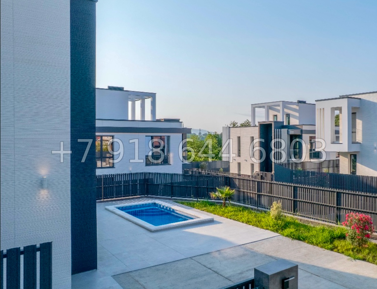 № 117 Б. Адлер 8 домов с бассейном  - миниатюра 21