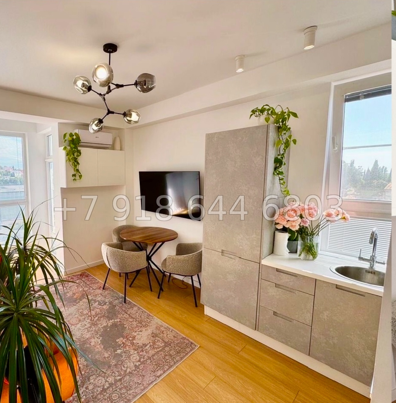 № 241 р. Двухкомнатная Квартира у моря в Адлере ЖК Континент  - миниатюра 1