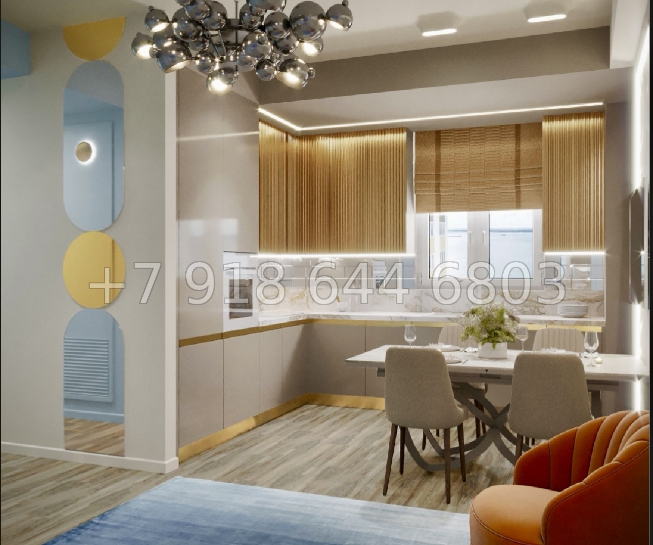 № 204 р. Трёхкомнатная Квартира у моря в Сочи  - миниатюра 7