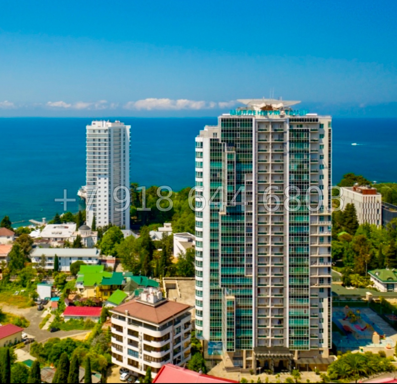 № 42 е. Квартира в ЖК Миллениум Тауэр Сочи  - миниатюра 2