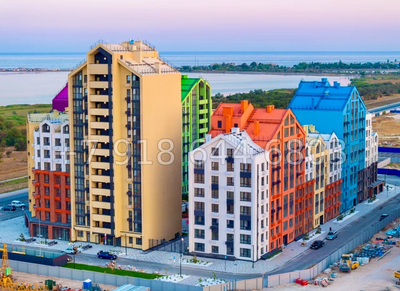 № 12ю. Мой любимый ЖК в Крыму на море ЖК Мойнако Ривьера  - миниатюра 58