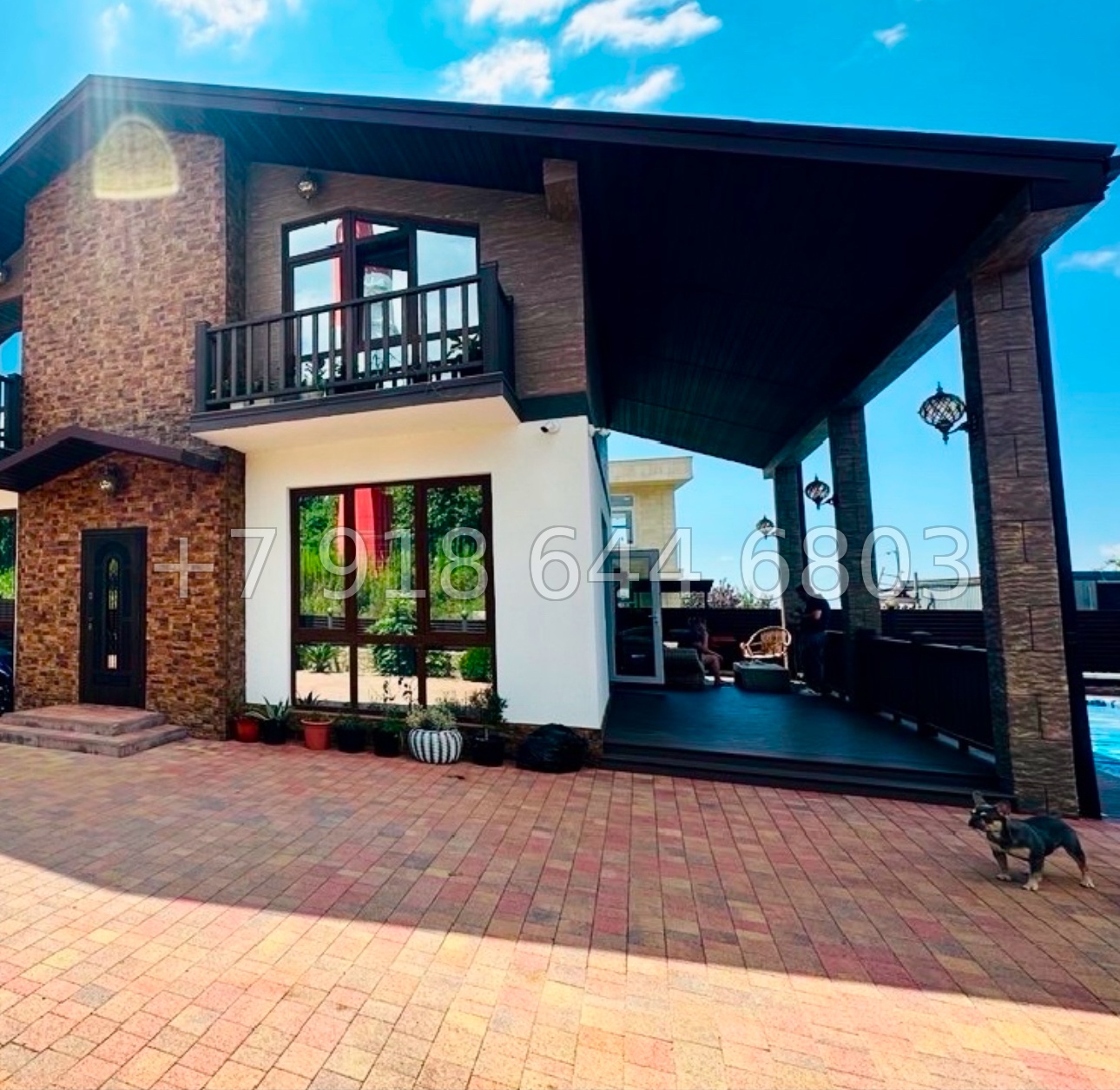 № 252 в. Дом с бассейном и с ремонтом в Адлере  - миниатюра 27