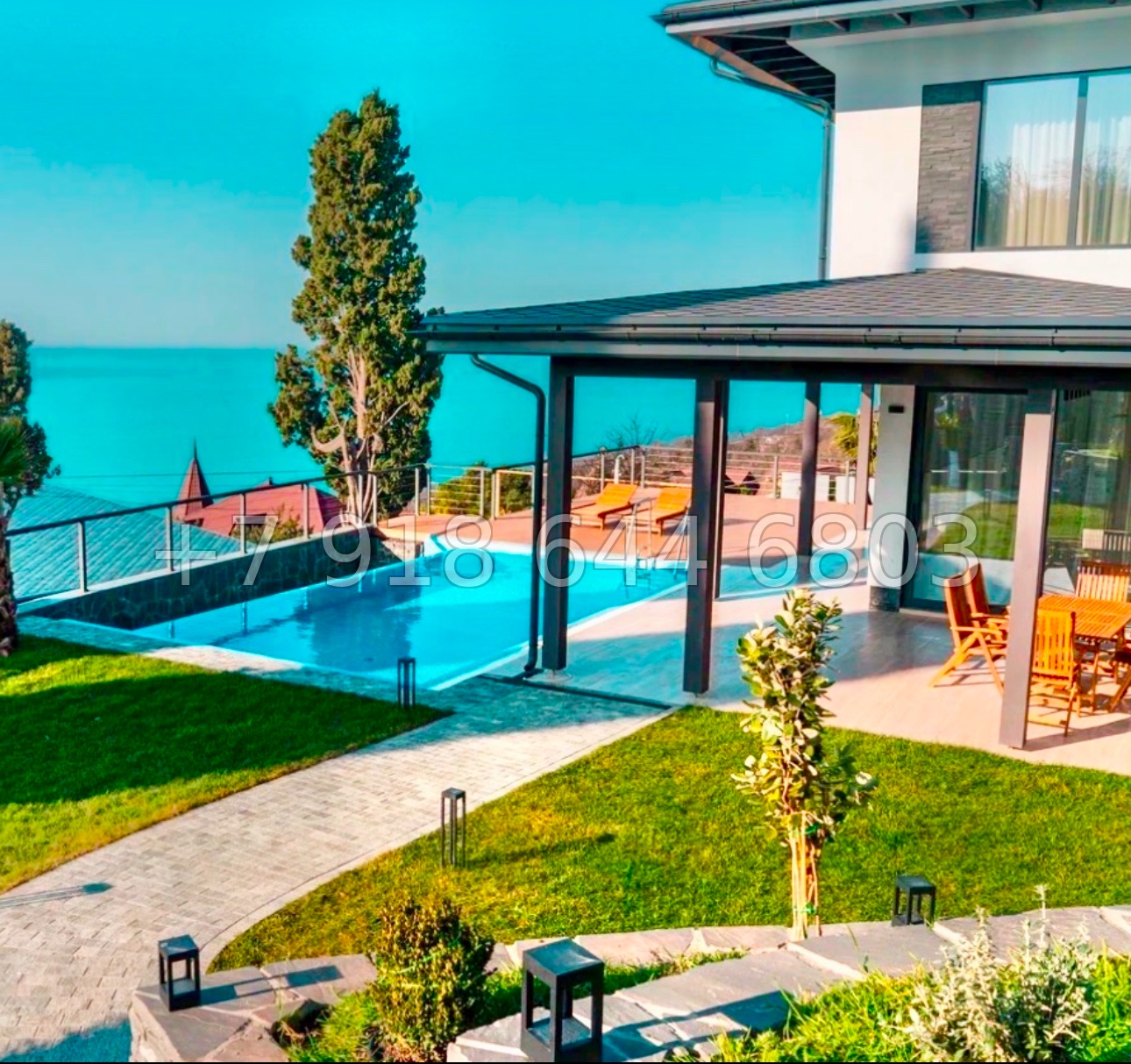 № 60 м. Дом в Сочи Хоста - миниатюра 1