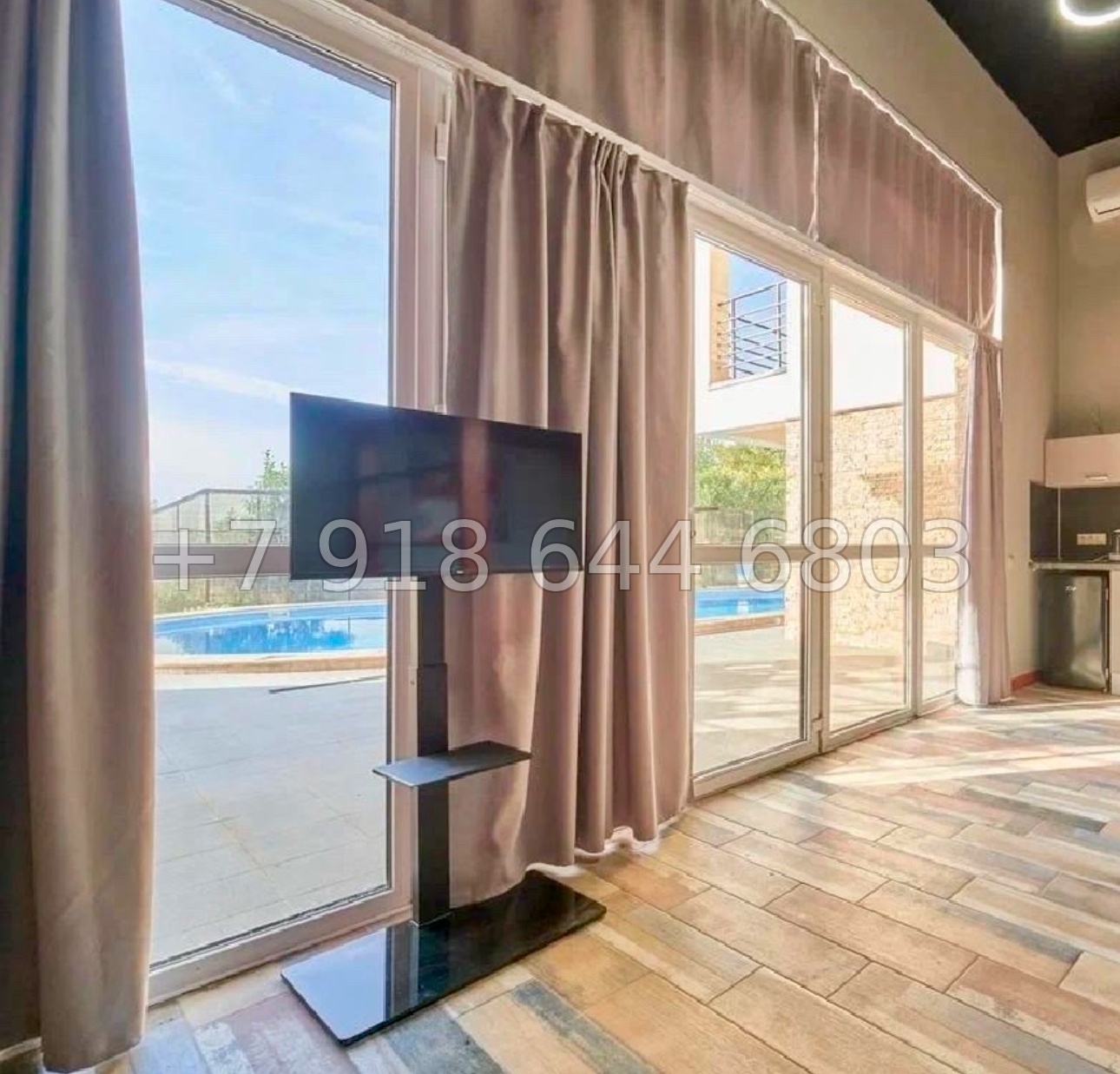 № 75в. Вилла в средиземноморском стиле в Адлере с бассейном  - миниатюра 17