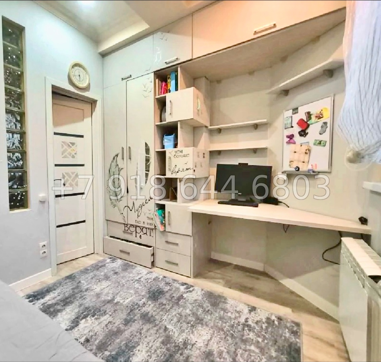 № 525 р. Трёхкомнатная квартира в городе Сочи  - миниатюра 8