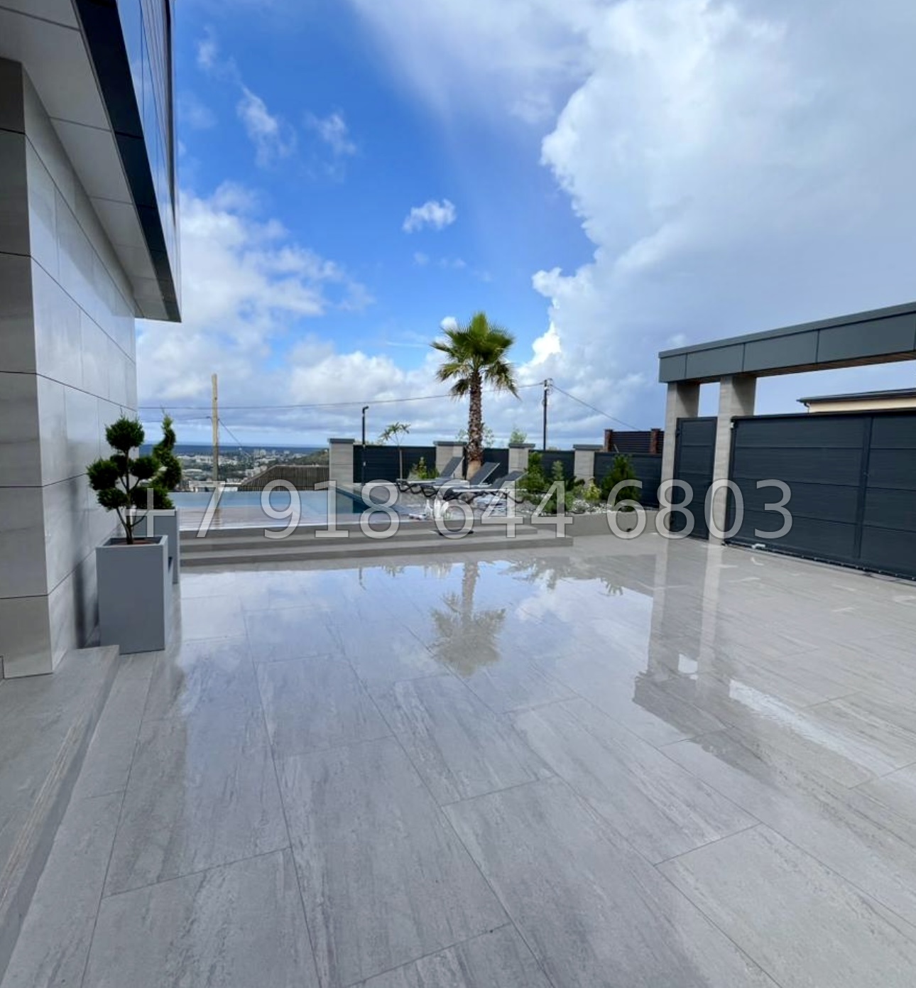 № 32 М. Современный коттедж с бассейном в Адлере  - миниатюра 15