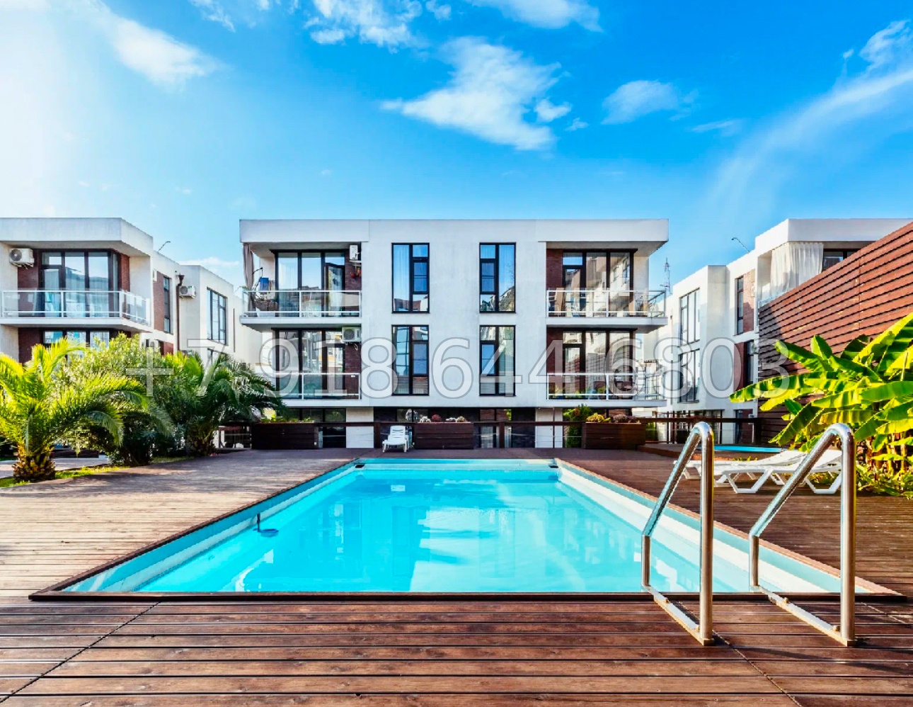 № 29р. Квартира с бассейном в городе Сочи  - миниатюра 1