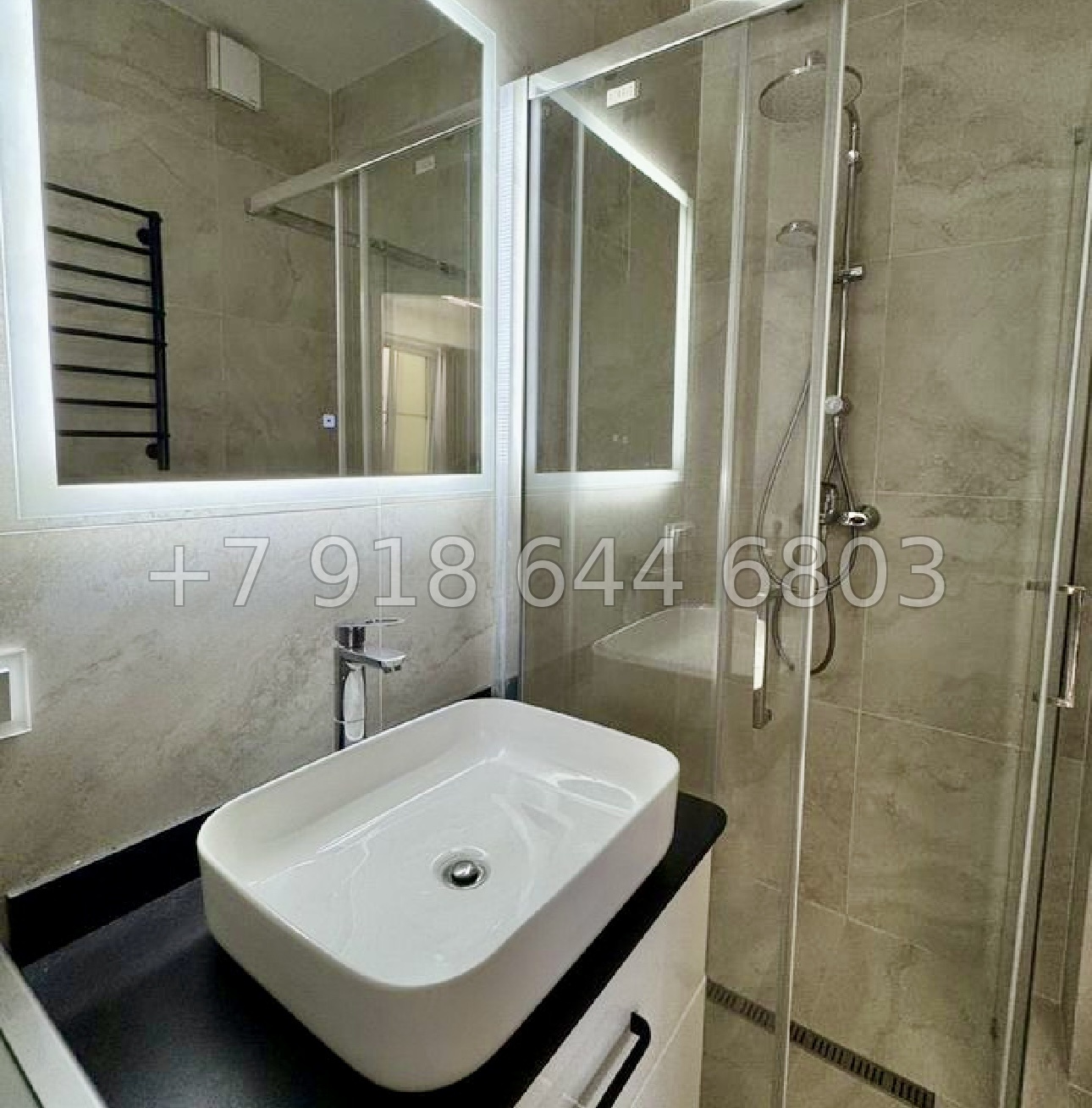 № 255 р. Квартира у реки в Сочи ЖК Кватро Дагомыс  - миниатюра 3