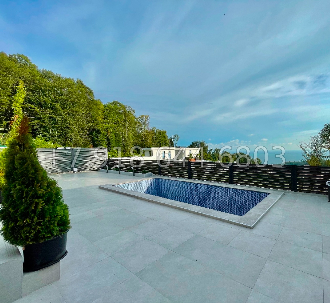 № 239 в. Дом с бассейном и с видом на море в Сочи  - миниатюра 8