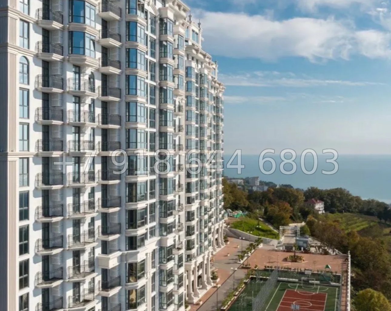 № 419 р. Квартира с бассейном в ЖК Меркато Сочи  - миниатюра 36