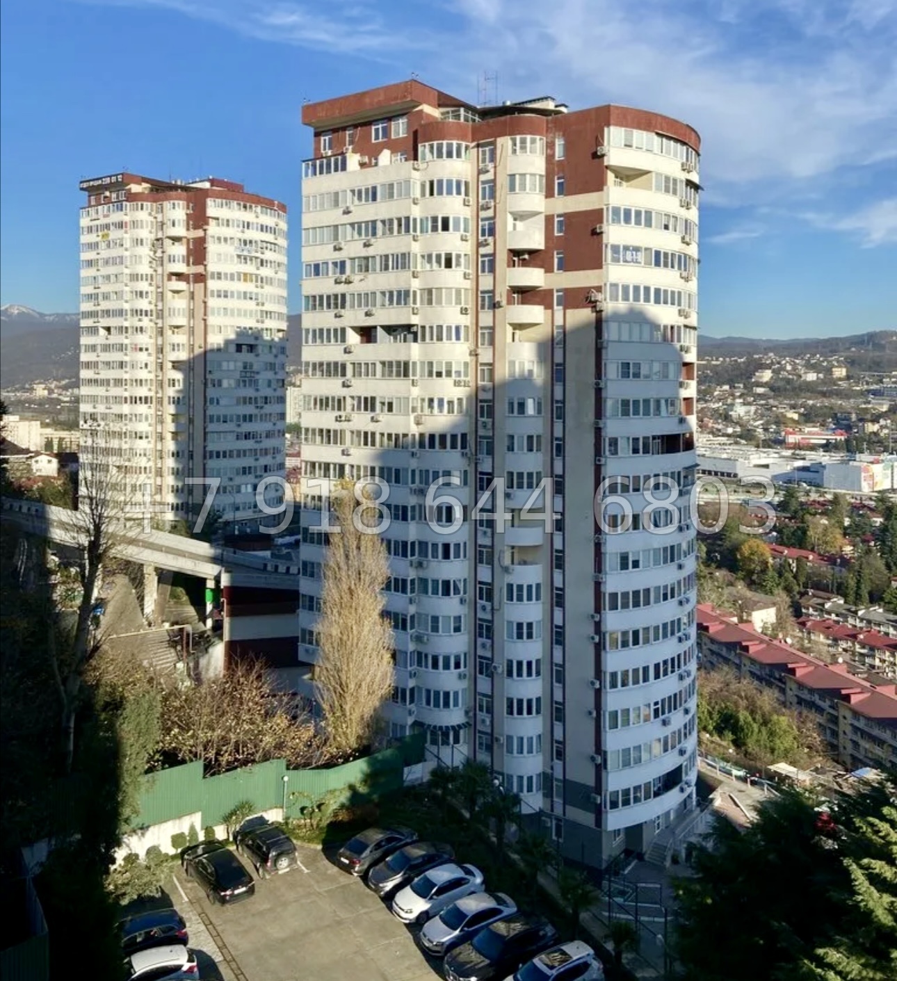 № 9р. Квартира в Сочи с прекрасным видом на город и море - миниатюра 16