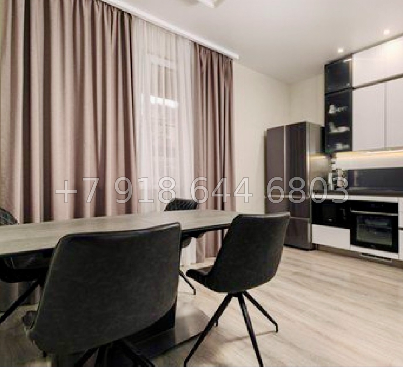 № 297 р. Трёхкомнатная Квартира с видом на море и с бассейном в Сочи Хосте - миниатюра 17