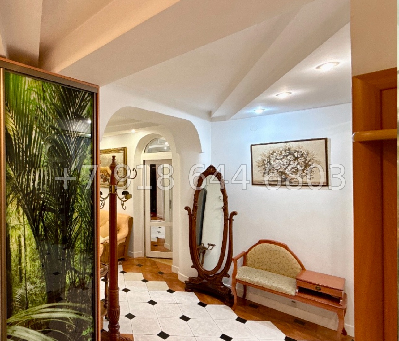 № 424 р. Большая двухкомнатная квартира в Сочи  - миниатюра 40