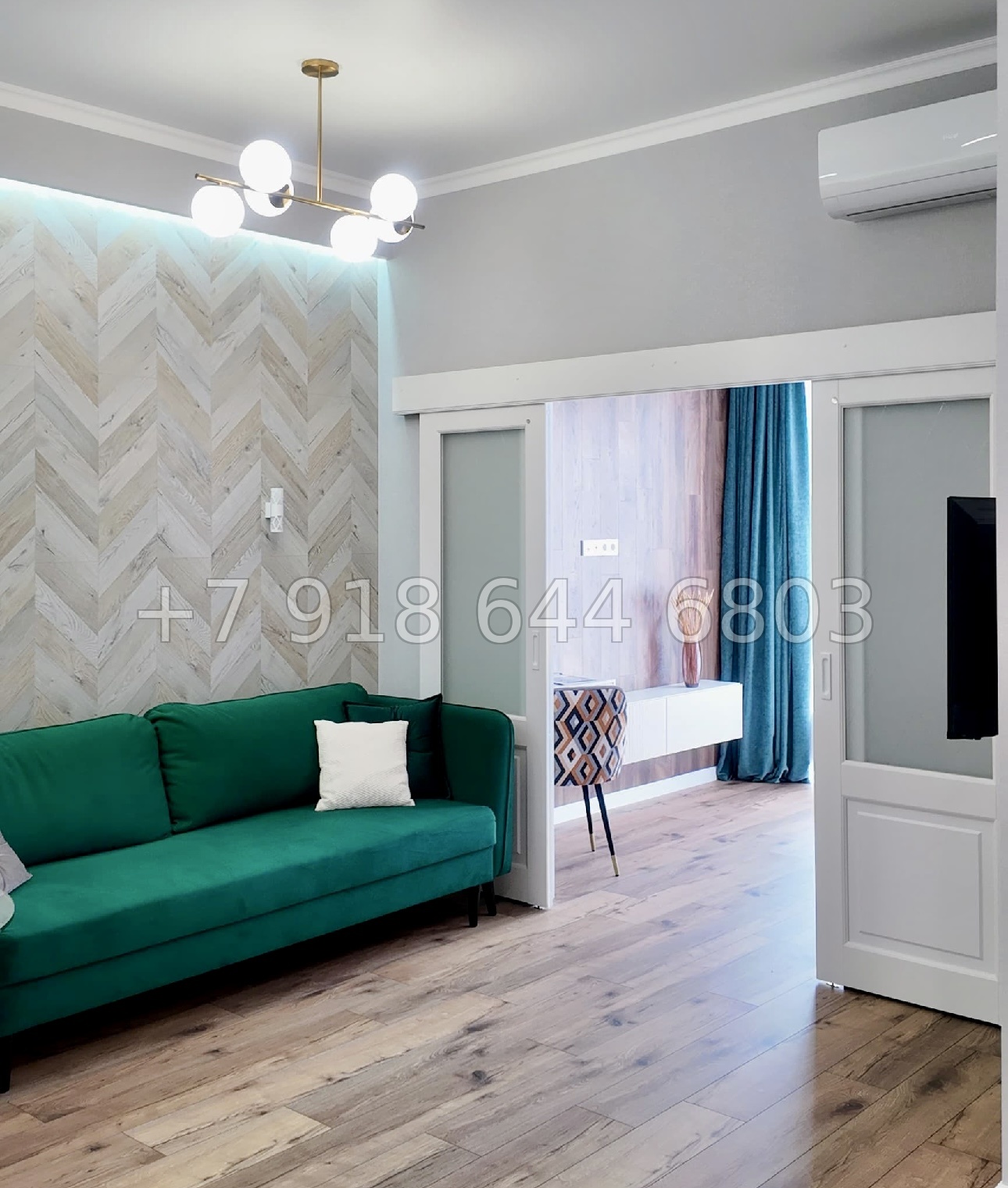 № 104 р. Квартира в 100 метрах от моря в ЖК Посейдон Сочи  - миниатюра 3