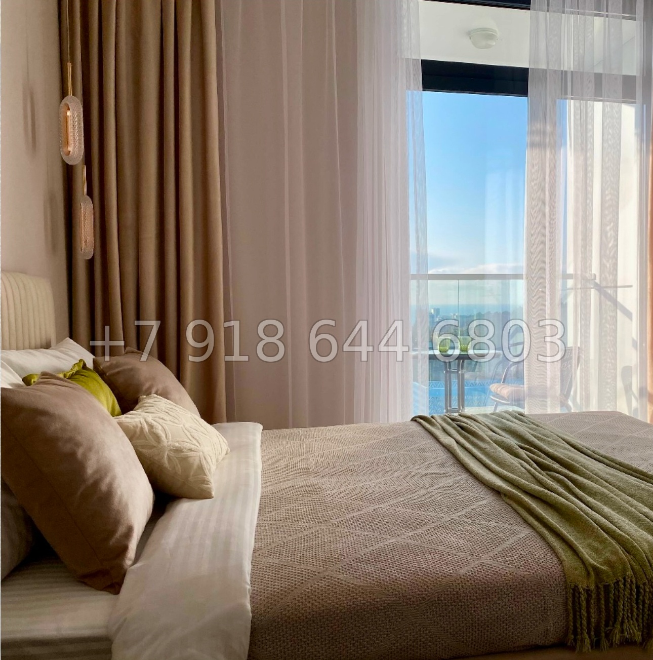 № 132 п. Квартира с видом на море в ЖК Кислород Сочи  - миниатюра 1