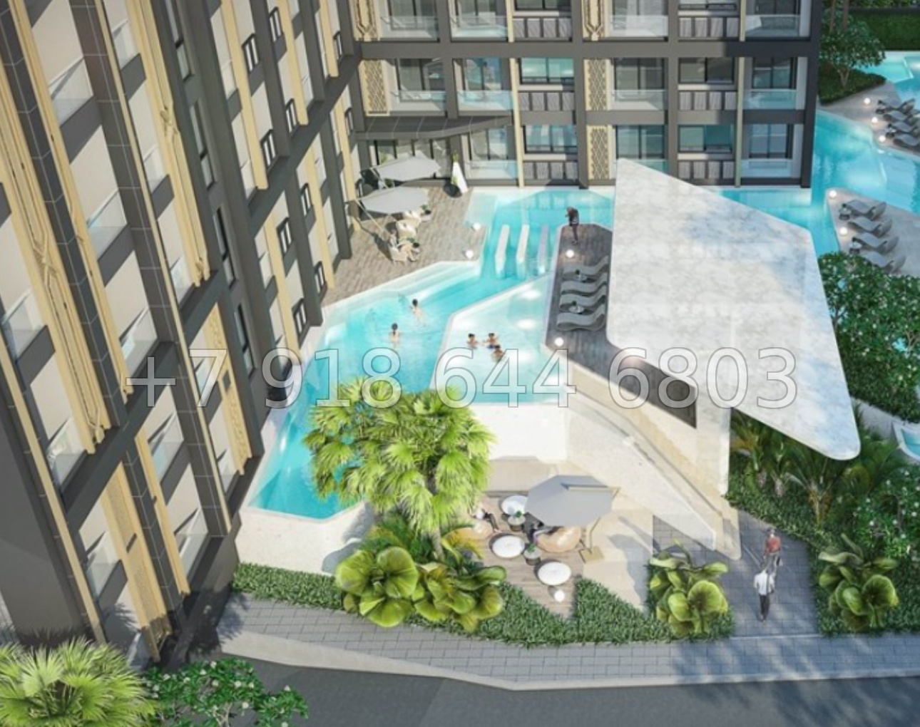 № 9. Pristine Park 3 Dusit Group Джомтьен пляж р-н - миниатюра 3