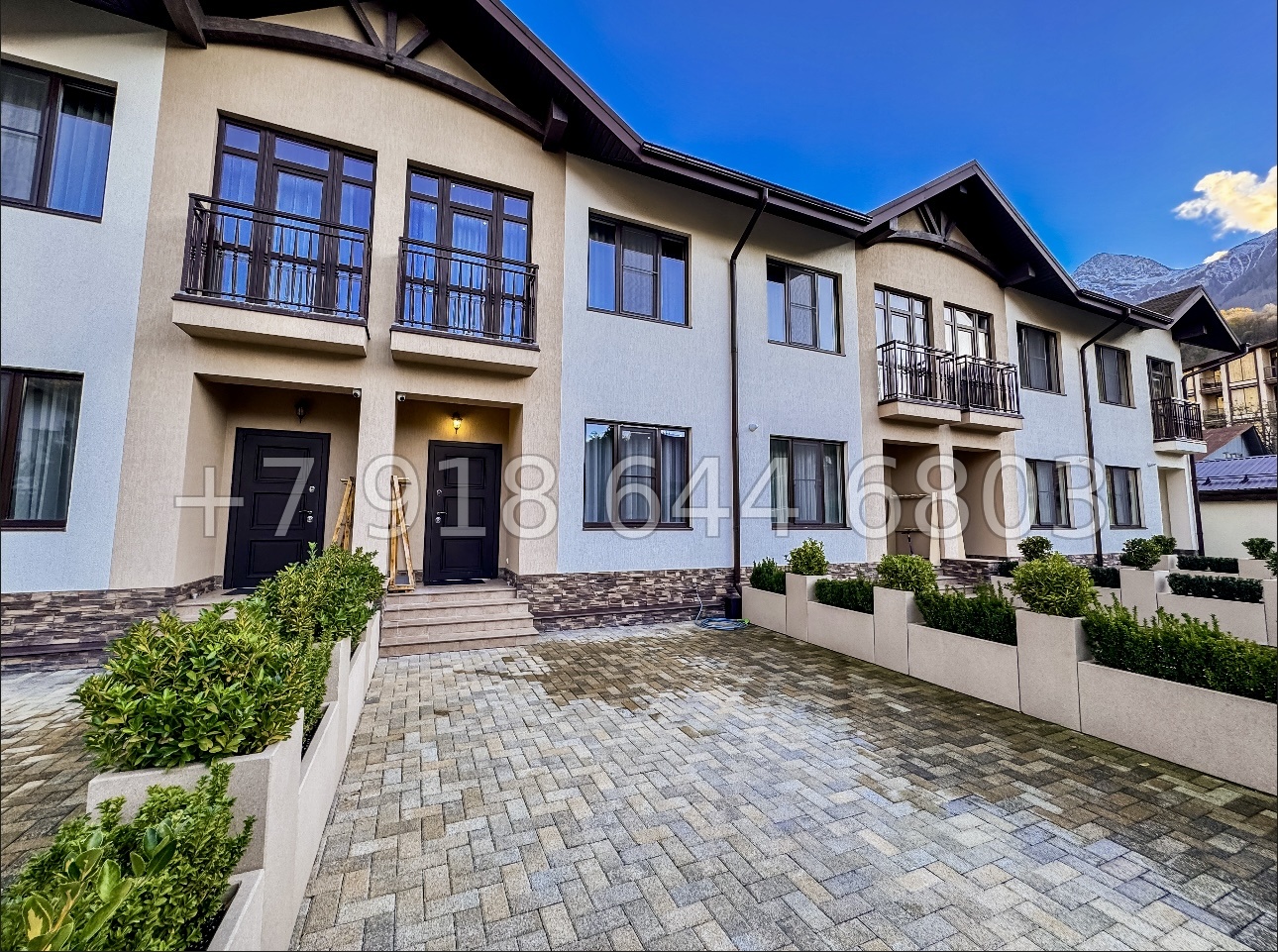 № 8 В. Таунхаусы на Красной Поляне в Сочи  - миниатюра 6