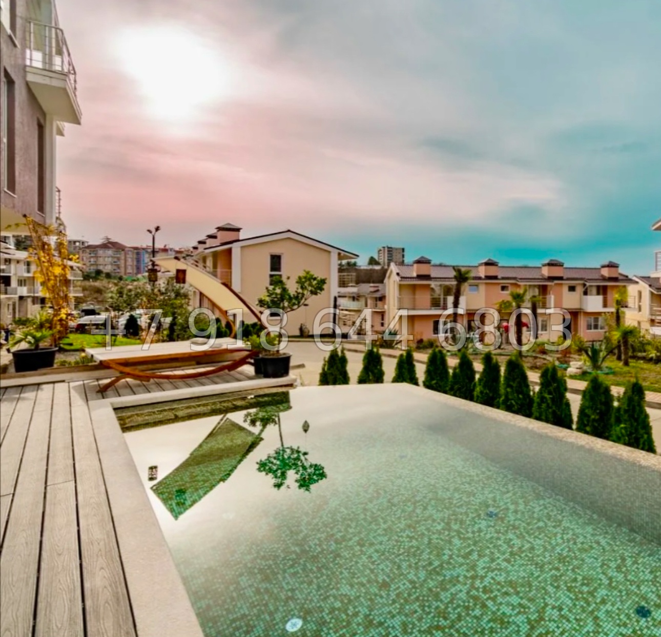 № 243 в. Таунхаус в Адлере КП Изумрудный город  - миниатюра 1