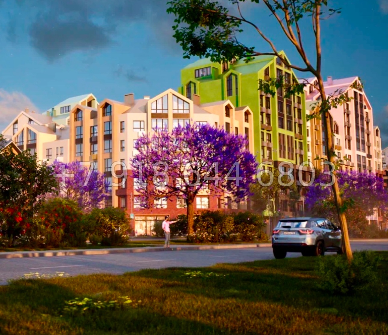 № 12ю. Мой любимый ЖК в Крыму на море ЖК Мойнако Ривьера  - миниатюра 17