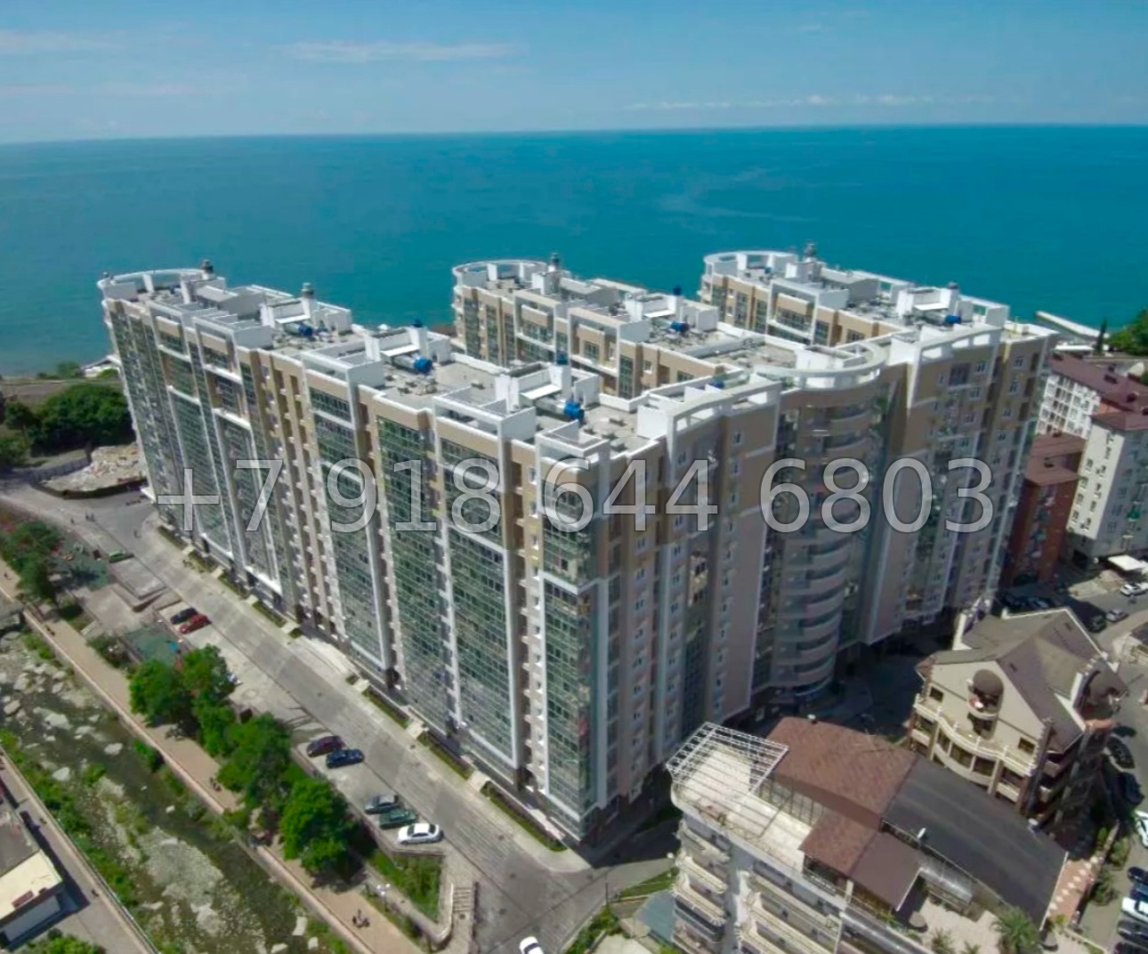 № 104 р. Квартира в 100 метрах от моря в ЖК Посейдон Сочи  - миниатюра 11