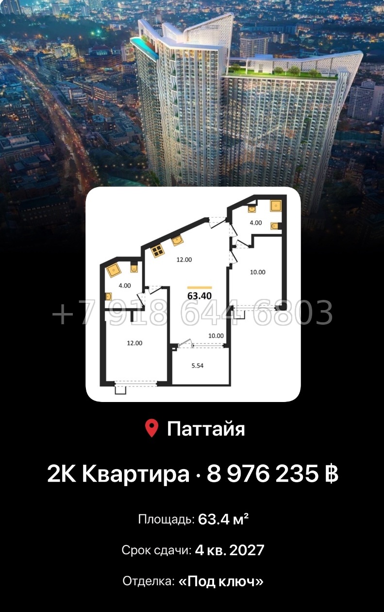 № 3. Copacabana Coral Reef . Copacabana Group Джомтьен пляж район  - миниатюра 34