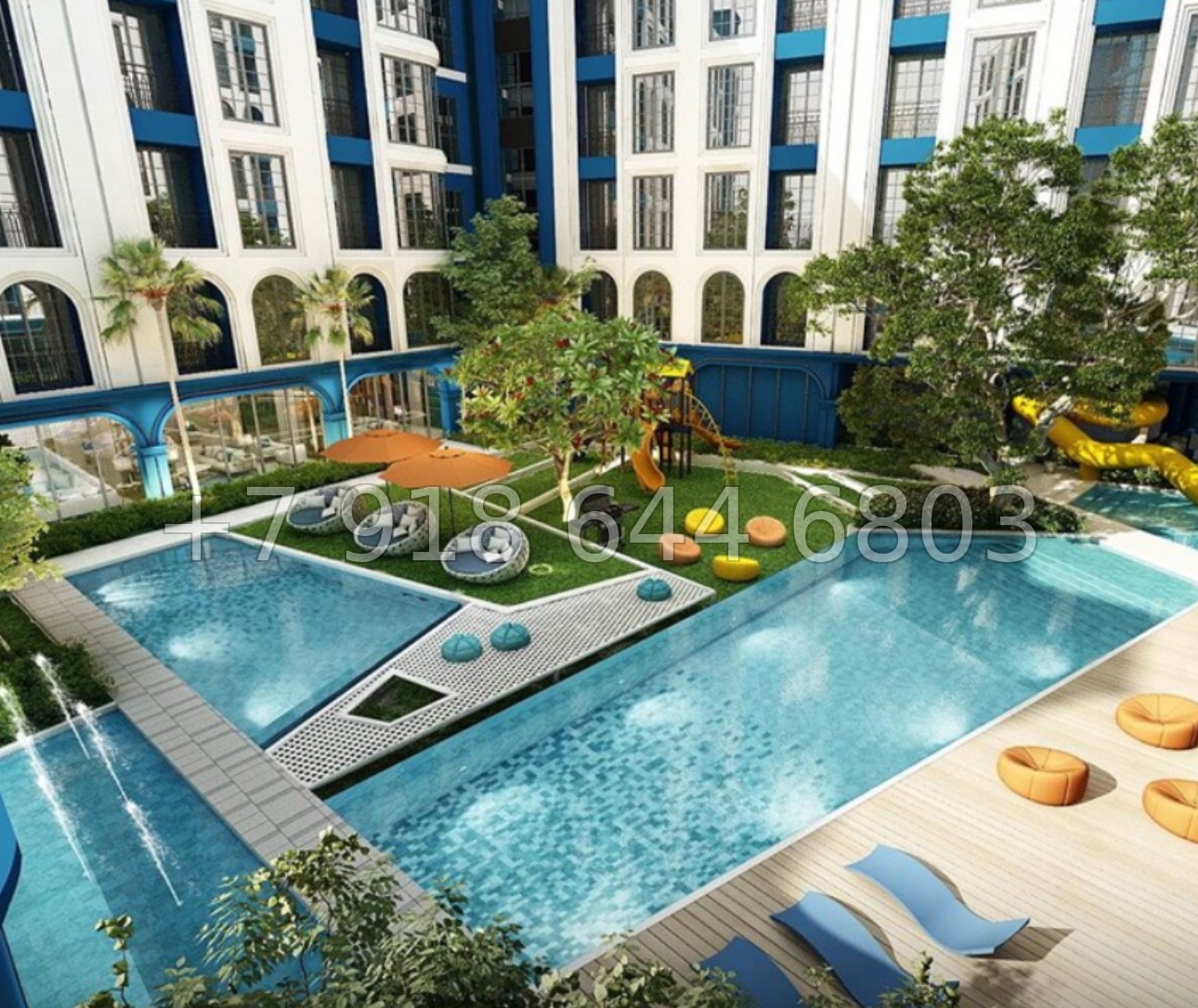 № 1. Above Element Condominium Art House Банг Тао пляж район - миниатюра 3