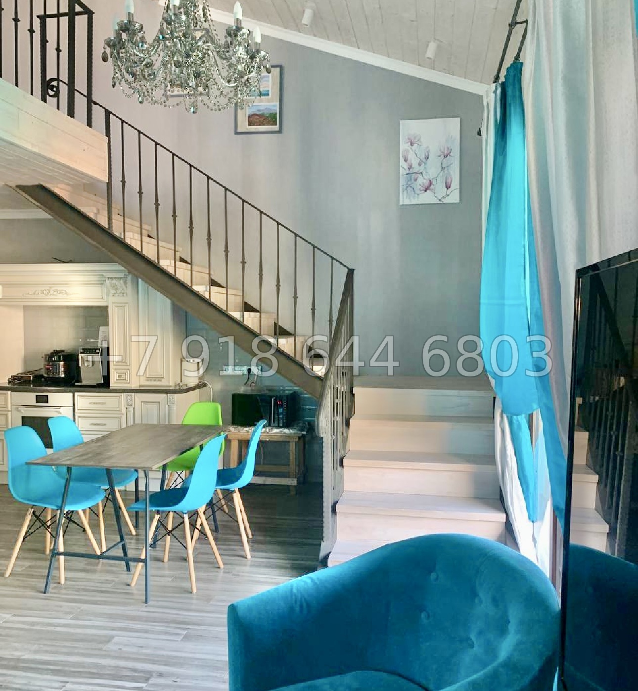 № 33 и. Двухэтажная квартира на Красной Поляне  - миниатюра 1