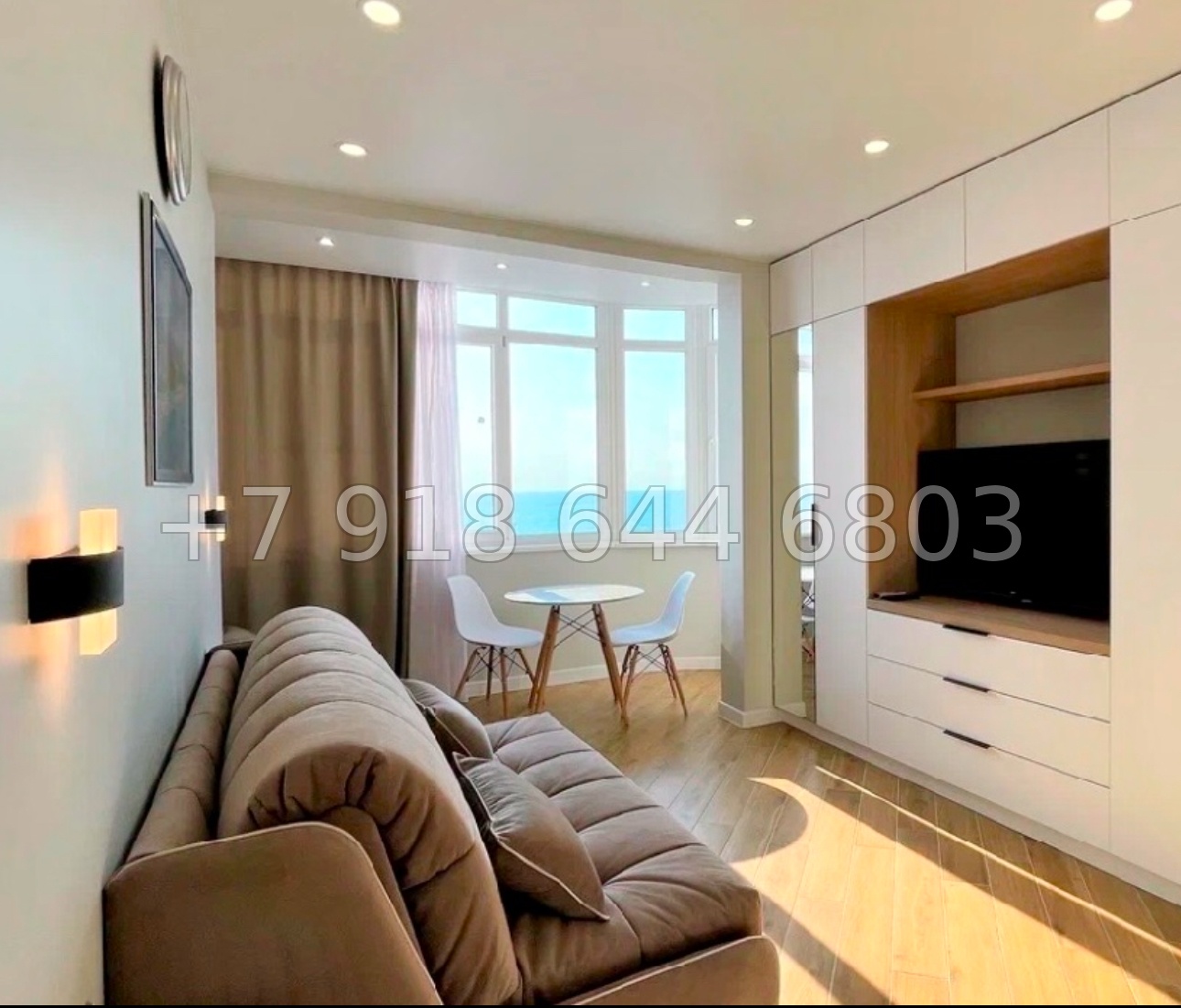 № 152 р. Квартира в Адлере с видом на море  - миниатюра 5