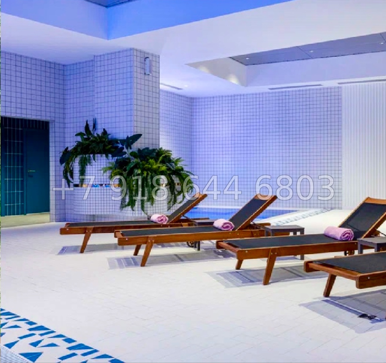 № 60 ш. Апартаменты со своим бассейном и пляжем в Сочи  - миниатюра 9