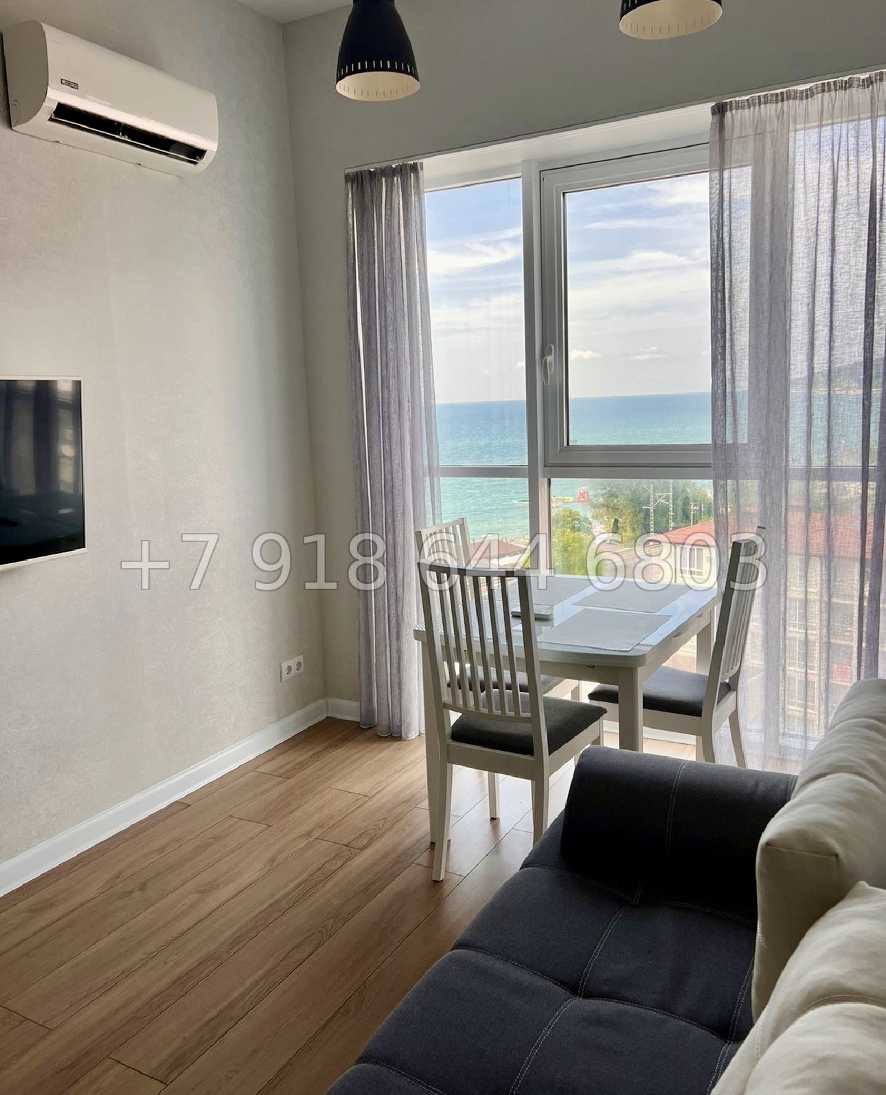 № 365 р. Квартира с видом на море в ЖК Посейдон Сочи  - миниатюра 2