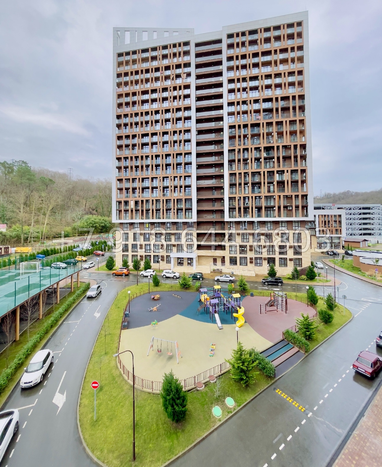 № 173 п. Квартира в ЖК Аллея Парк Сочи Дагомыс  - миниатюра 18