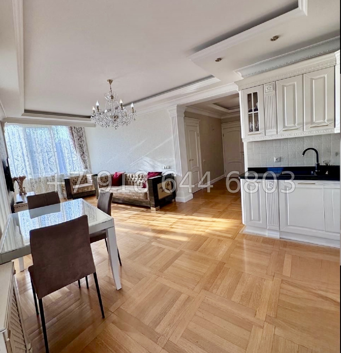 № 567 р. Трёхкомнатная Квартира в центре города Сочи  - миниатюра 8