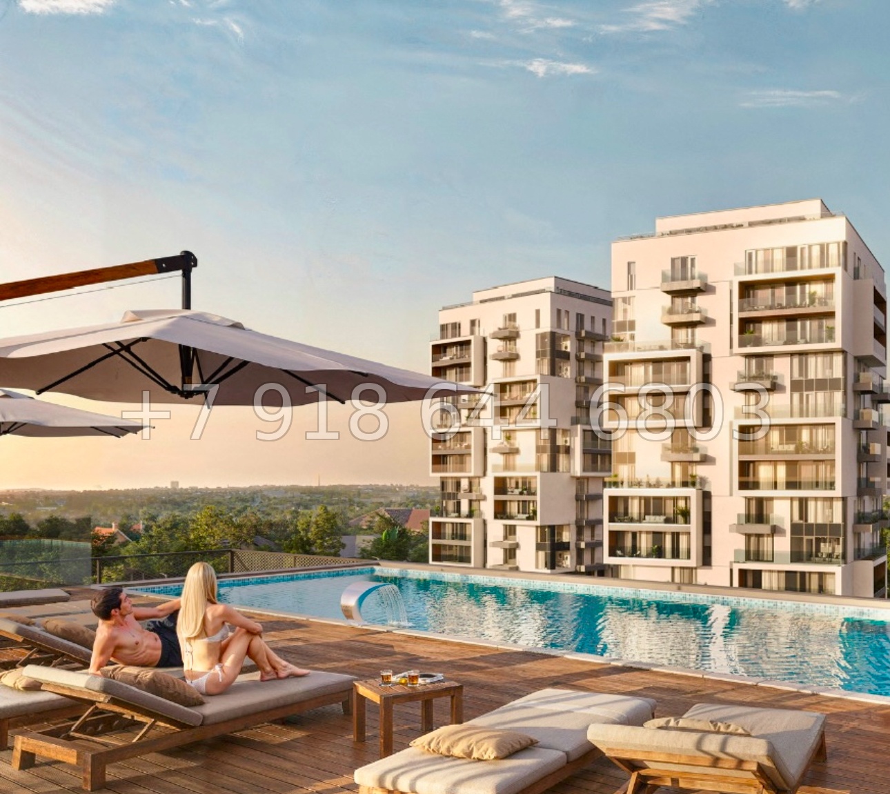 № 24 ю. Единственный и первый ЖК в Симферополе с бассейном дом - миниатюра 8